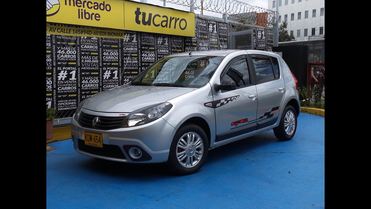 Tucarro Mercado Libre Renault Sandero Gt Line 2012 YouTube
