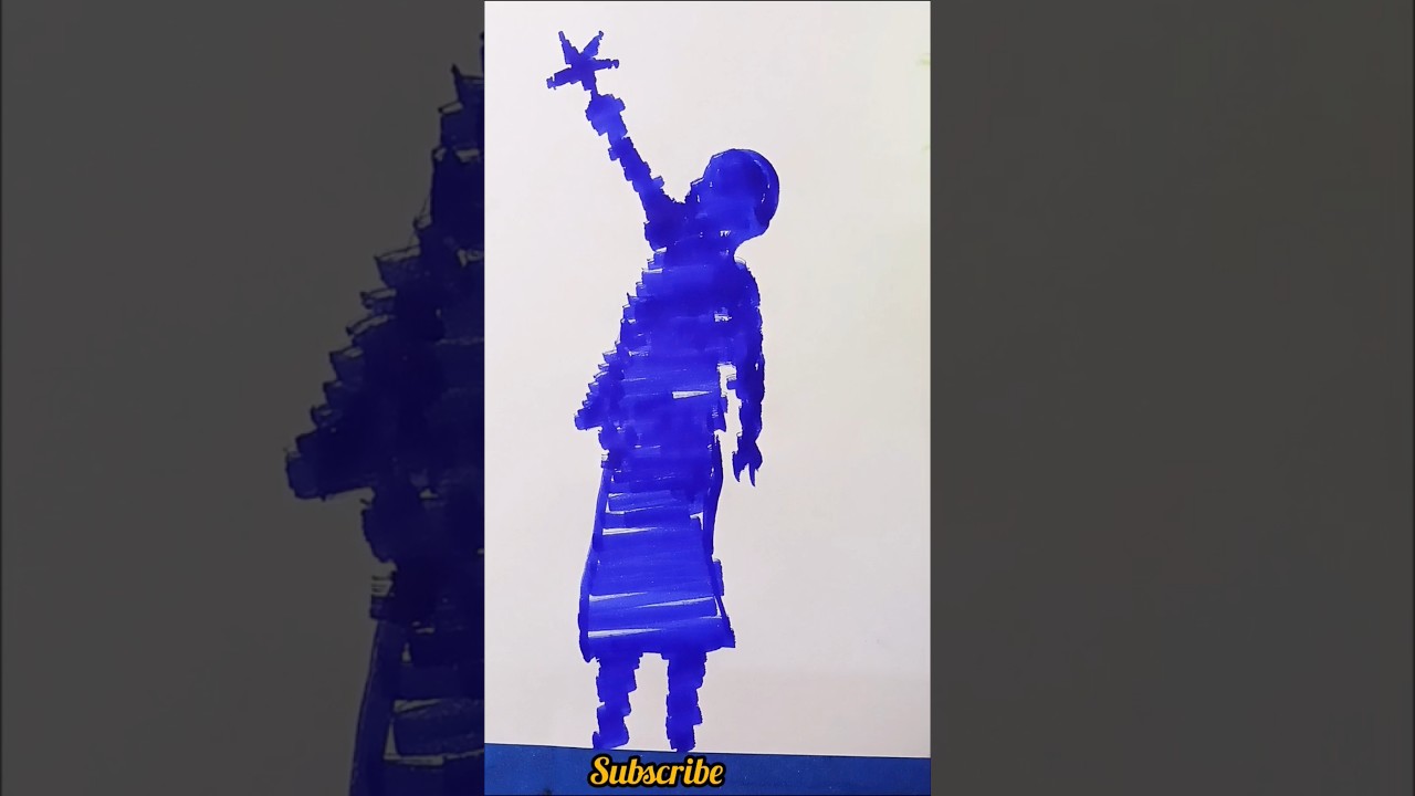 How to draw with pen brass viral 💥 