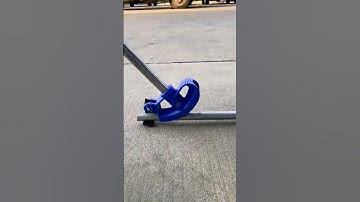 Round Pipe Bending Tricks Handmade Pipe Tool #shorts #youtubeshorts #viral #short #shortsfeed