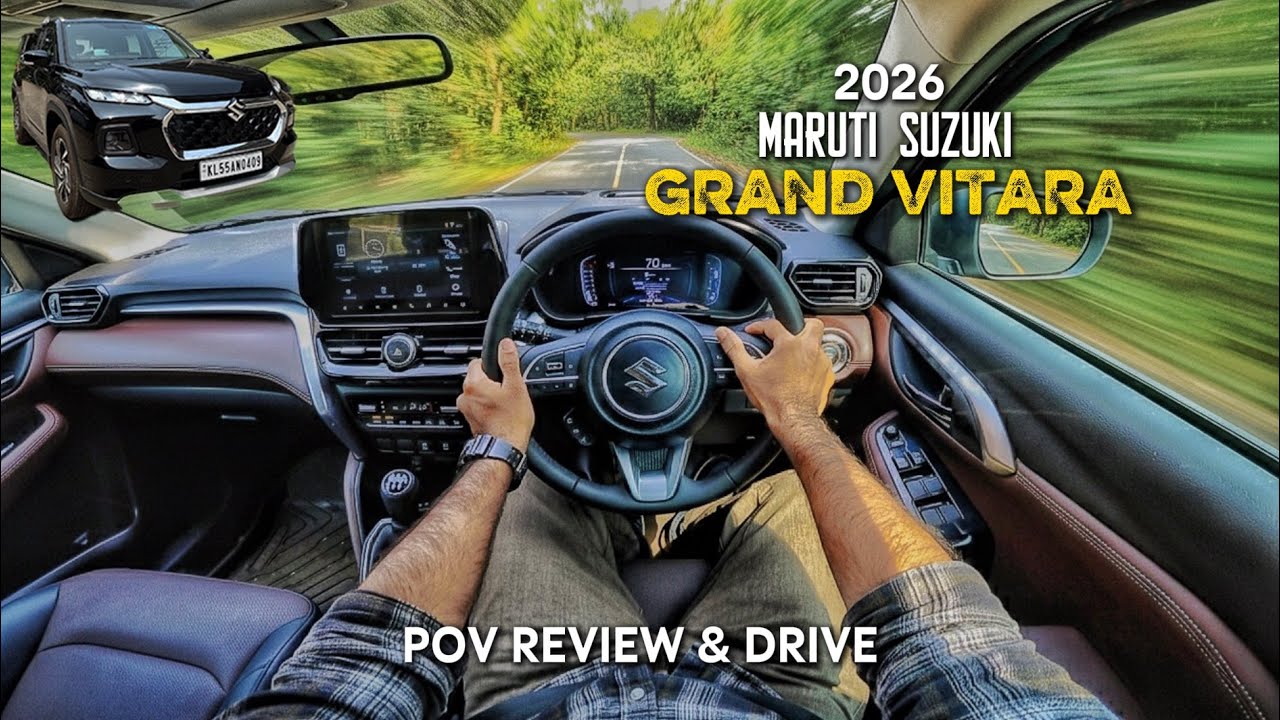 2026 Grand Vitara Alpha (O) Manual POV Drive: The Most Practical SUV?