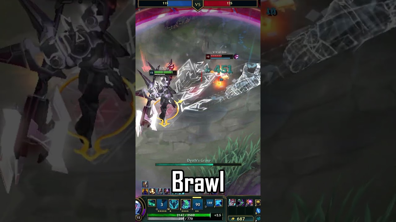 League of Legends Brawl - New Gamemode