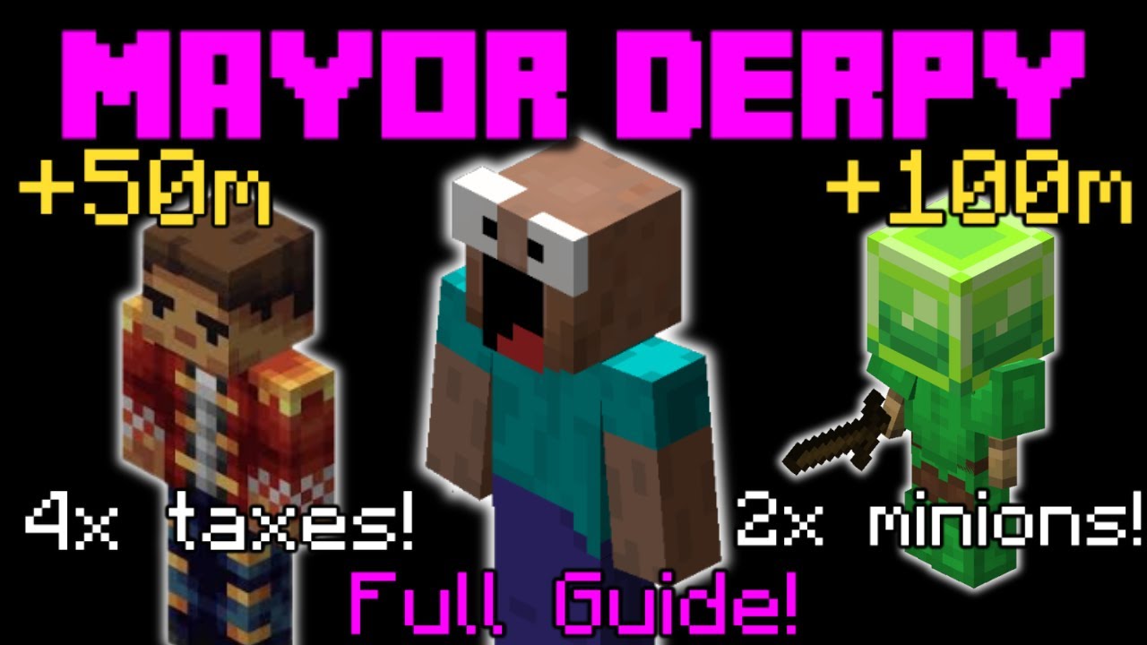 DO THIS NOW to PREPARE for Mayor Derpy! | Hypixel Skyblock - YouTube