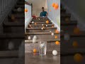 This Man Dropped 100 Ping Ping Balls Down The Stairs