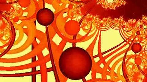 Baroque fractals in Red & Yellow. Mandelbrot as Julia