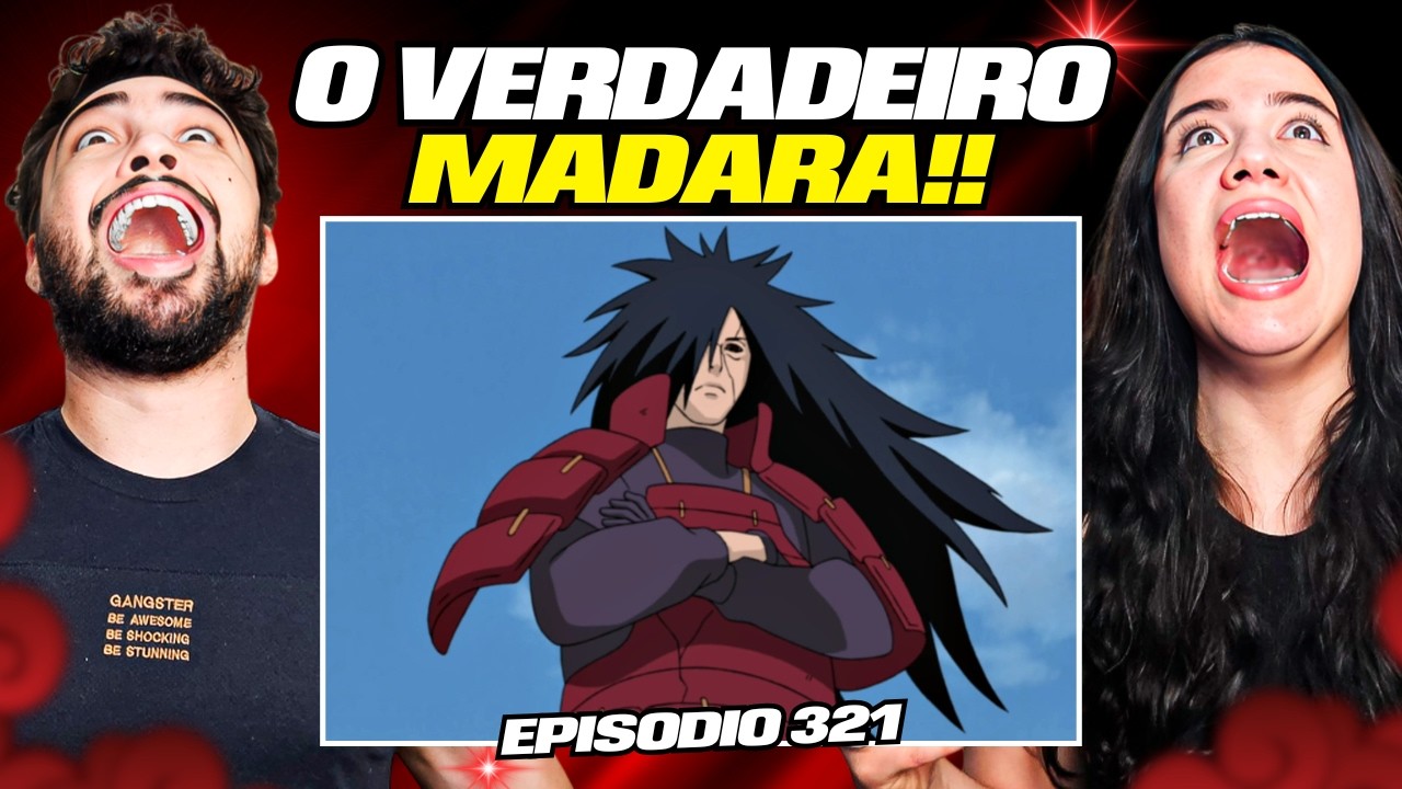 ELA FICOU MALUCA!! Madara ta ON - Naruto Shippuden Ep 321 REACT