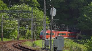 【4K 60P】小田急　70000形GSE　「はこね」21 54号　新緑の渋沢7号　20190511