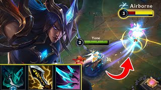 DAWNBRINGER YONE IS THE BEST SKIN MAX CRIT 95% WIN RATE BUILD WILD RIFT