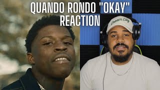 Quando Rondo - Okay (Official Video) REACTION