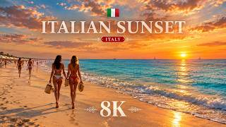 ITALIAN SUNSET 🇮🇹 Golden Hour in Italy | 8K Ultra HD screenshot 3