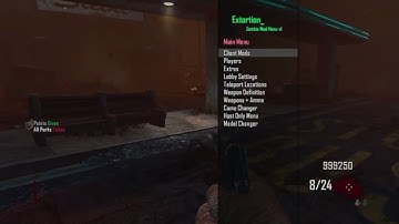 BLACK OPS 2 EXTORTION ZOMBIE MOD MENU CFW PS3 FREE DOWNLOAD