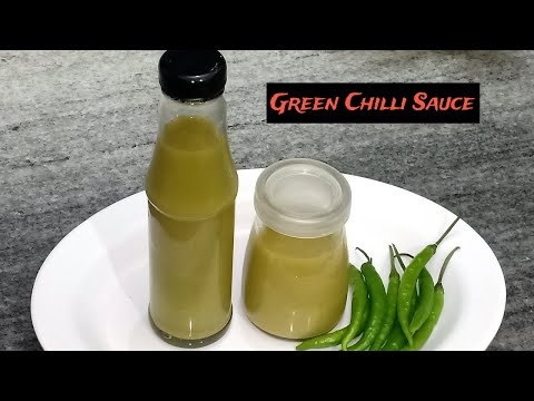 Green Chilli Sauce Recipe   Homemade Green Chilli Hot Sauce Recipe   Rajan Singh Jolly