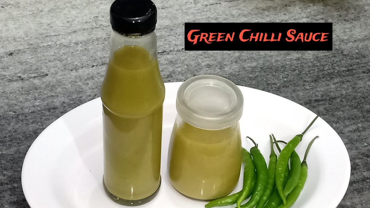Green Chilli Sauce Recipe Homemade Green Chilli Hot Maxresdefault