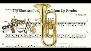 Baritone/Euphonium Lip Slurs with Full Band
