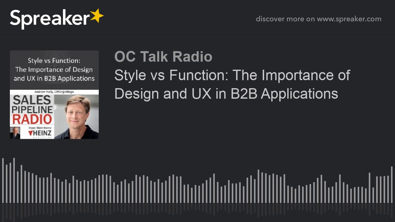 Style vs Function: The Importance of Design and UX in B2B Applications ...