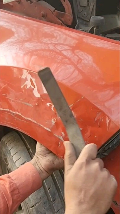 denting ka exact procedure kya hai?? #youtubeshorts #carrestoration #fordecosport
