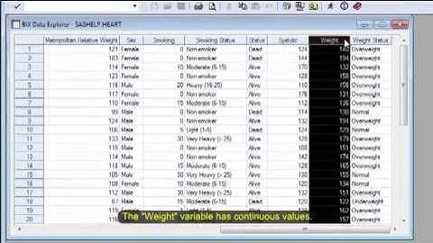 BiX - Business intelligence eXplorer for SAS users - Visual Analytics