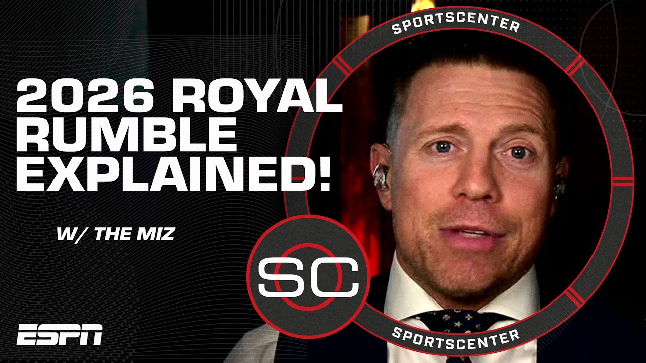 Royal Rumble EXPLAINED 👀 The Miz says the winners head to the SUPER BOWL OF WWE! | SportsCenter