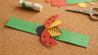 DIY How to make Paper Ladybird 🐞 / Beautiful Paper Ladybird 🐞. Update