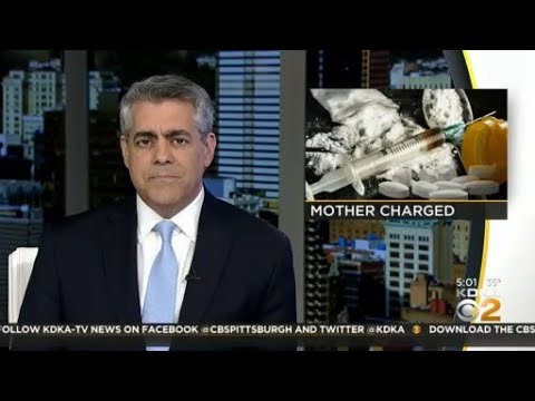 Mother charged after test finds drugs in baby's system - YouTube
