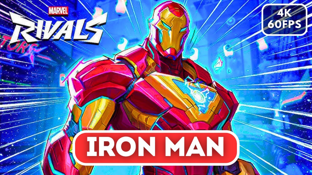 IRON MAN MARVEL RIVALS Gameplay Walkthrough【4K 60FPS】No Commentary ...