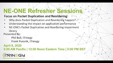Understanding Packet Duplication & Reordering