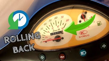 How To Roll Back Oddometer Miles On Scooter