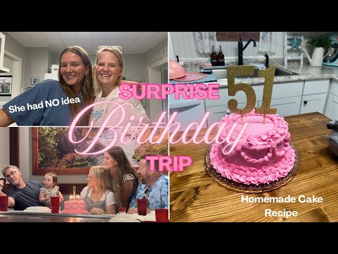 WEEKLY VLOG Surprising My Mom Vintage Cake Townhouse Tour