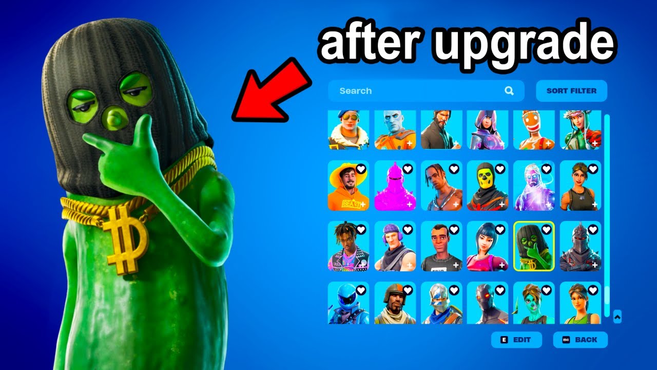 Upgrading My Subscribers Accounts in Fortnite..