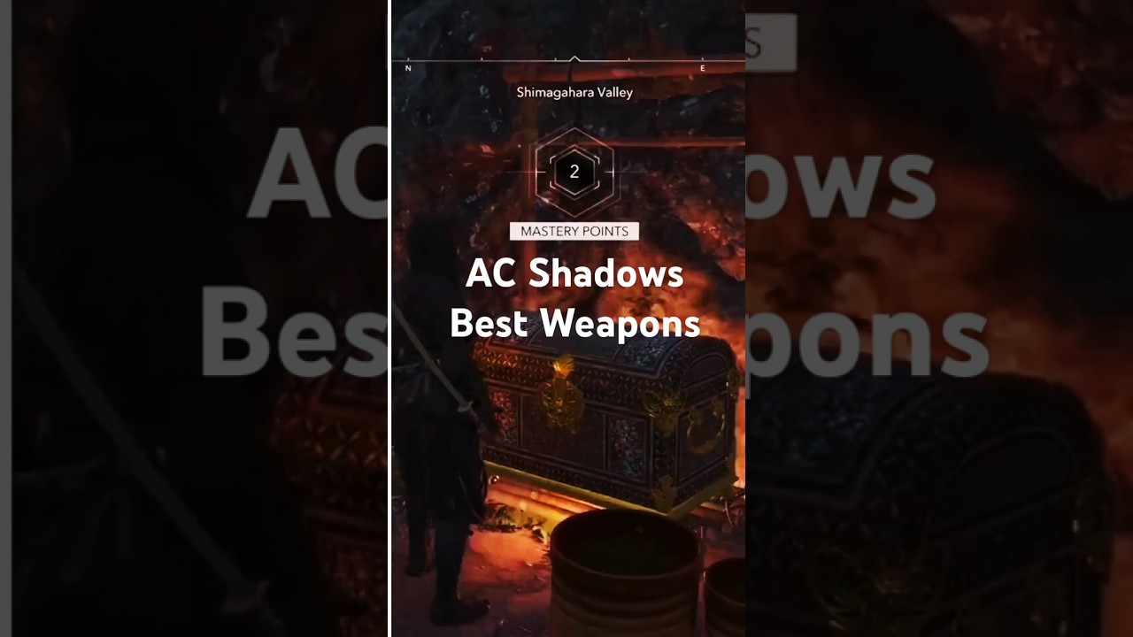AC Shadows Best Weapons (Naoe) 🌘 + Locations