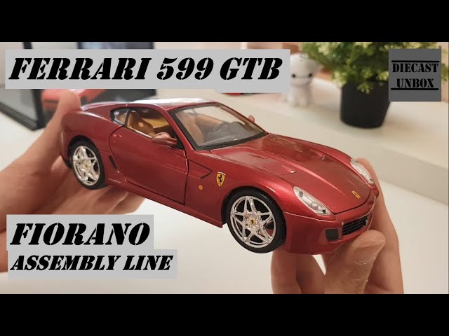 Unboxing and Speed Build Ferrari 599 GTB Fiorano Maisto Assembly