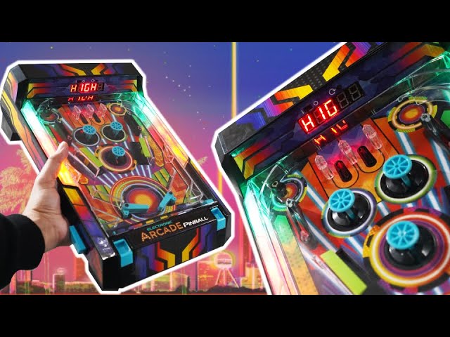 TOYGAMESp - Electronic Pinball Mini Game Tectoy Anos 90