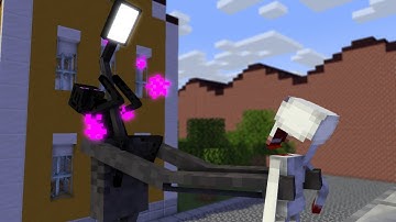 SCP-096 vs Head Light vs Enderman