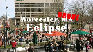 Worcester, Massachusetts Eclipse 2024 (Drone)