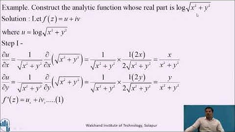 Milne Thomson Method Part I