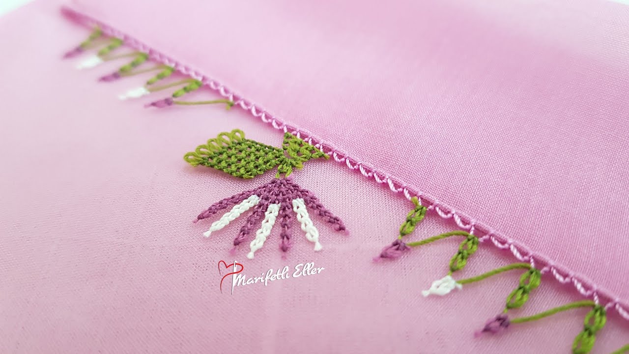 Yeni Modelim | Yeni Tasarladığım Farklı Bir İğne Oyası Modeli Yapılışı | 943. Model #iğneoyası