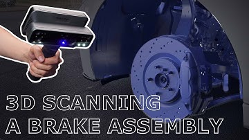 3D Scanning a Brake Assembly | From Raw Scan to CAD-Ready with ExModel
