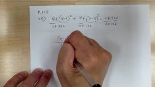 Analytic Geometry p.128 review