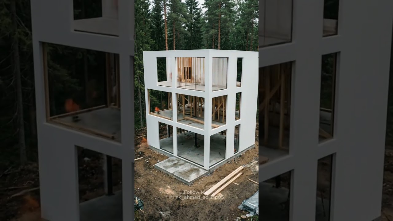 di tengah-tengah hutan pinus🌲