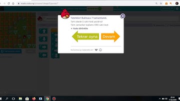 code.org Ders5: Labirent:Hata Ayıklama