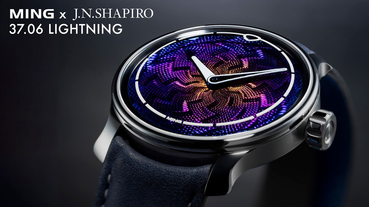 The MING x J.N. Shapiro 37.06 Lightning: A collaboration between friends. - YouTube - Horologer MING