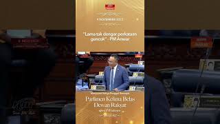 'Lama tak dengar perkataan gencok' - PM Anwar