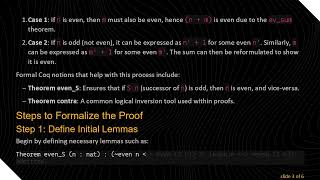 Understanding Coq A Step By Step Guide to Formalizing Proofs in Coq