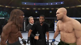 Crazy Caveman vs. Tyson Fury - EA Sports UFC 4 - Boxing Stars 
