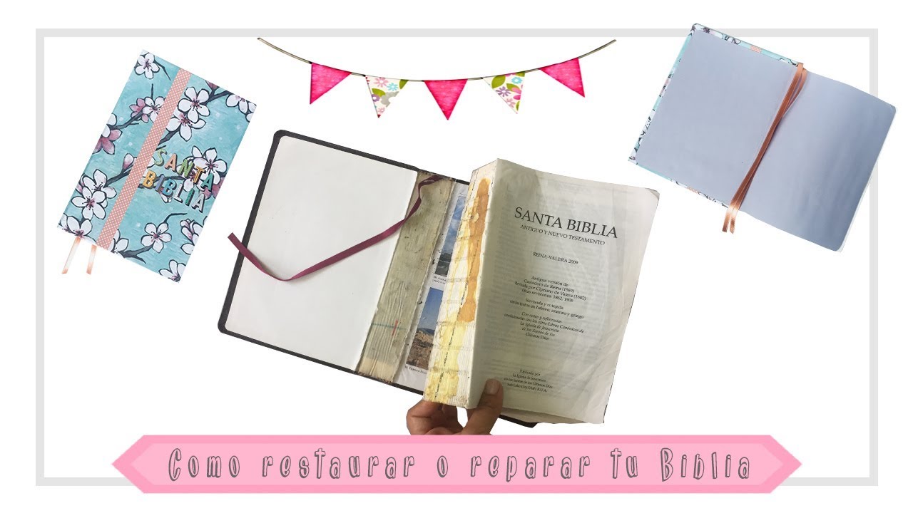 Como Restaurar o reparar tu Biblia