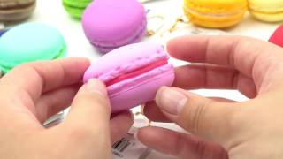 Cute Pink Macaron Squishy