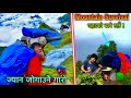 Mountain Survival Challenge ! Danger Mountain Travel ! Hiking And Camping