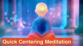 Re-centering Meditation | Archangel Raphael 20mins Body and Mental Energy Reset | Quick and Easy 💞🪽