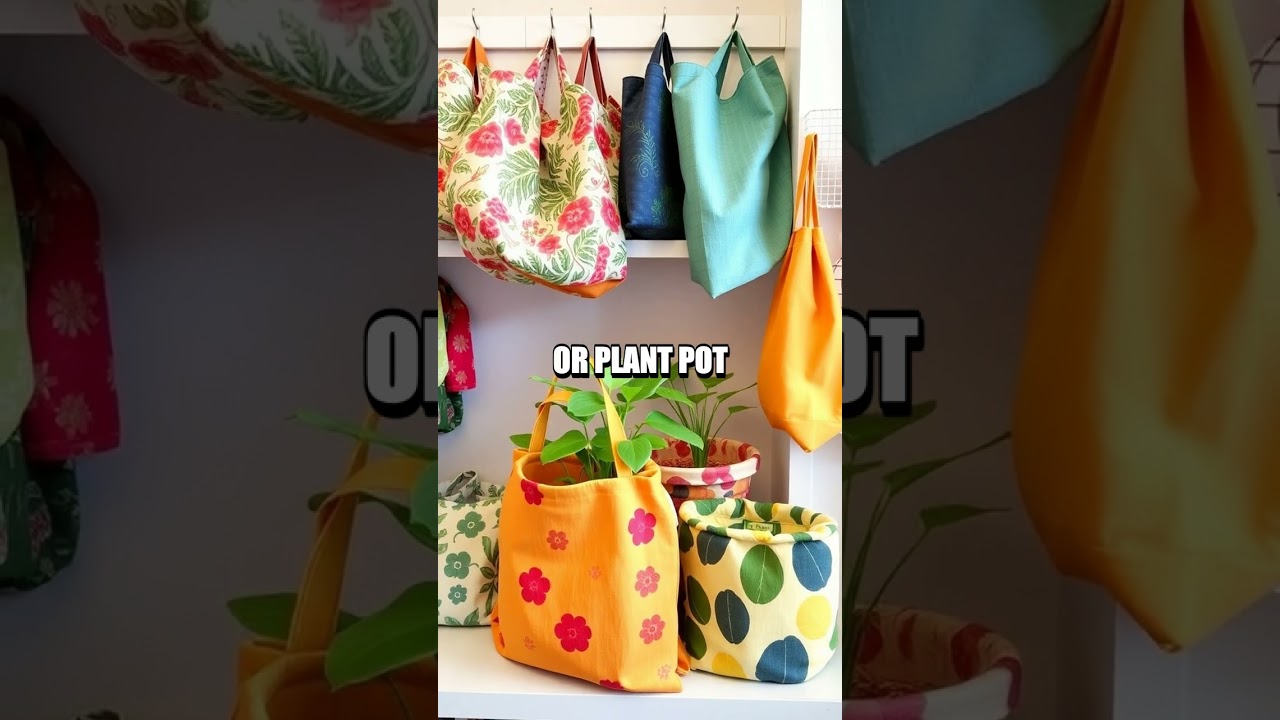 Upcycling Household Fabrics into Eco-Friendly Home Accessories