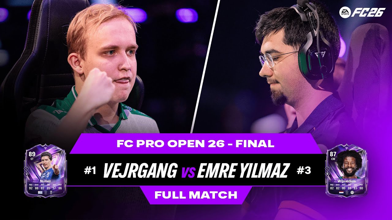 Vejrgang v Emre Yilmaz | Two GOLIATHS Clash in Another Final | FC Pro Open 26 - Final | Full Match