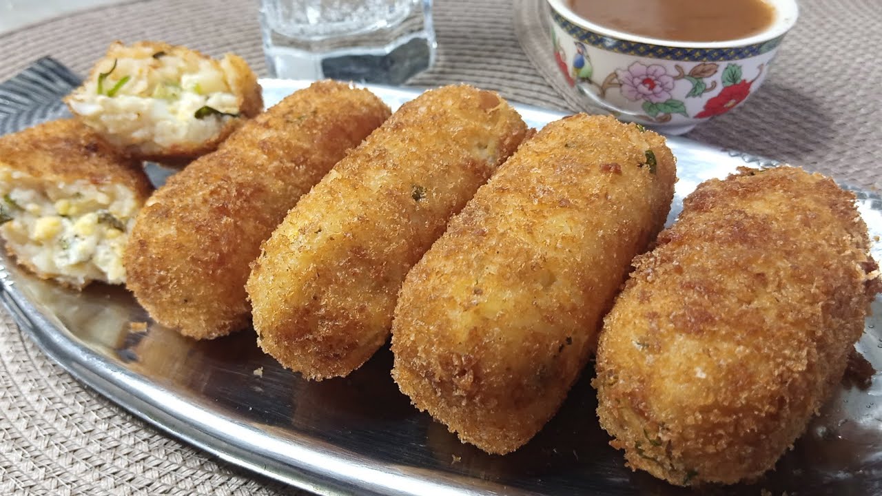Potato Croquettes Crispy Croquettes Recipe Evening Snacks By 6